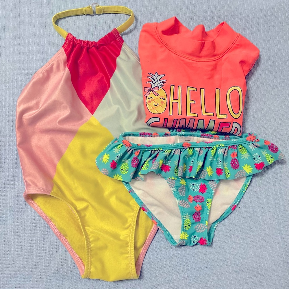 Girls swim suit bundle